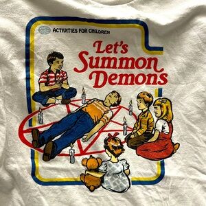 💠🌈✨ Steven Rhodes Vintage T-Shirt LETS SUMMIN DEMONS medium ✨